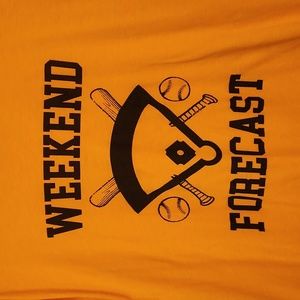 VGUC Weekend Forecast Baseball shirt